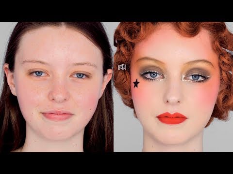 The GOLD Look - Vintage 1920&#039;s inspired Collette Marchant Makeup