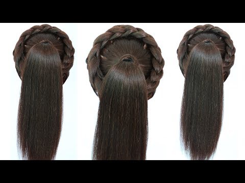 new ponytail hairstyle | queen hairstyle | wedding hairstyles | party hairstyles | braided hairstyle