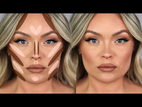 HOW TO CONTOUR ROUND FACE - Hacks, Tips &amp; Tricks for Beginners!
