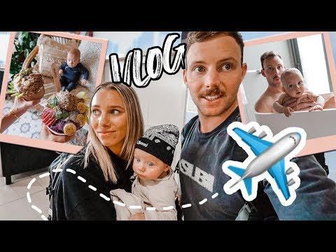 Taking Our Baby On A Plane For The First Time! First FAMILY Vacation *Birthday Vlog*