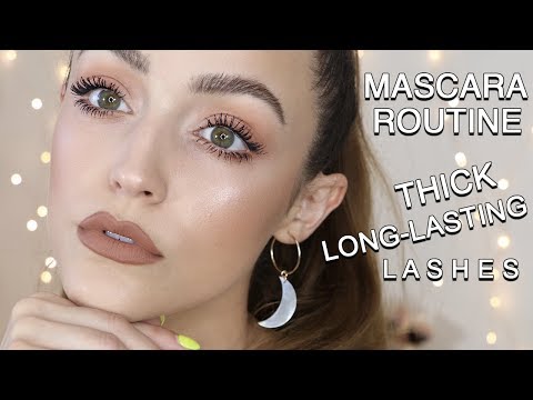 How to get dramatic lashes without falsies | ULTIMATE MASCARA ROUTINE