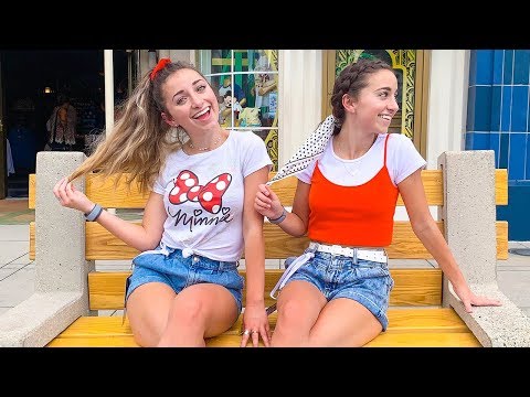 Brooklyn &amp; Bailey Almost Missed Their Disney Trip *alone in the airport*