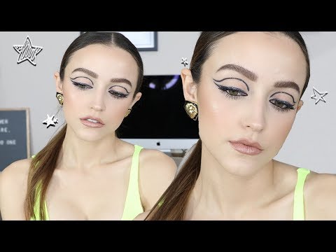 Olivia Culpo Inspired Makeup Look | Glitter Liner