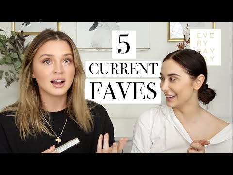 CURRENT 5 FAVE BEAUTY ITEMS W/ GINA 👯‍♀️