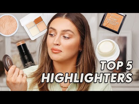MY FAVE HIGHLIGHTERS FOR GLOWING SKIN!