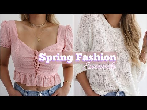Spring Fashion Essentials // Try-On
