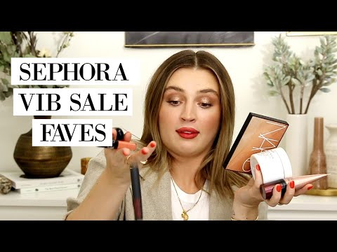 MY CURRENT FAVES &amp; SEPHORA VIB SALE RECOMMENDATIONS ❤️