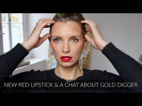 New Red Lipstick &amp; Chat About Gold Digger