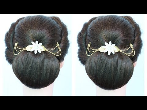 prom hairstyle || new hairstyle for long hair || bridal hairstyle || updo hairstyle || hairstyle