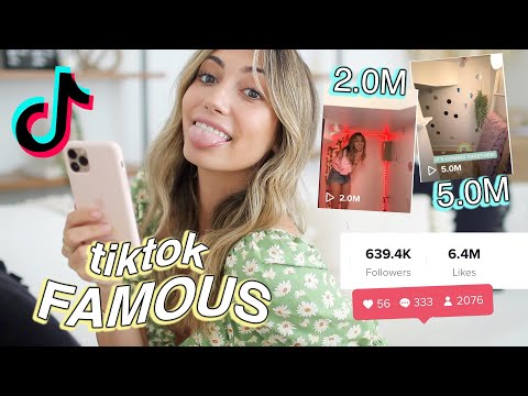 how to become tiktok FAMOUS (0-500k) &amp; go viral overnight!