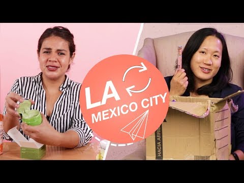 Strangers Swap Mystery Beauty Boxes • LA &amp; Mexico City