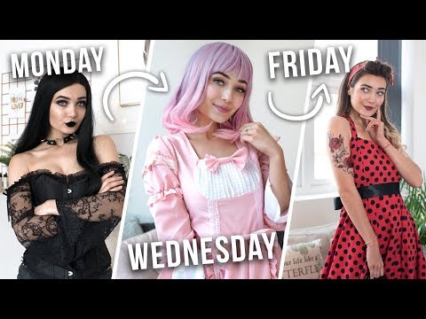 I CHANGED MY STYLE EVERYDAY FOR A WEEK... SO EMBARRASSING!