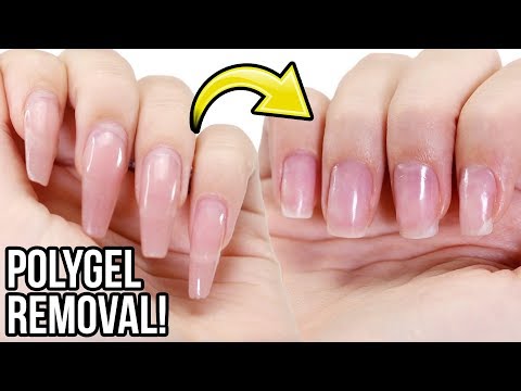 Remove PolyGel Nails: Step By Step How-To Tutorial