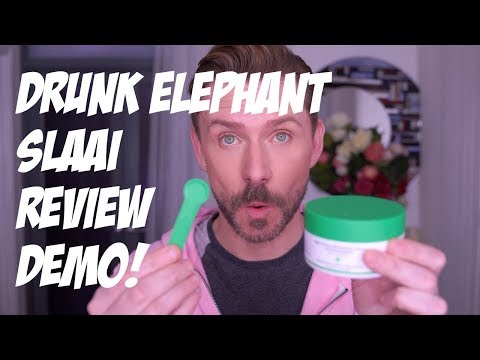 DRUNK ELEPHANT SLAAI REVIEW/DEMO