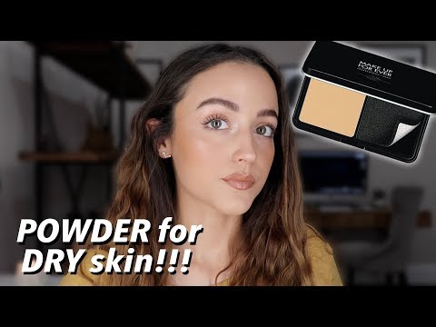 MY CURRENT POWDER FOUNDATION ROUTINE FOR DRY SKIN