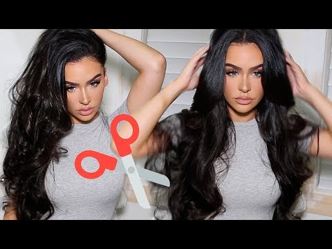 How I Cut Layers in My Hair AT HOME!