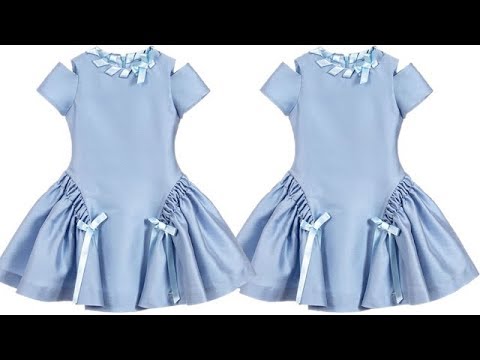 DIY Designer Cute Baby Frock For 3-4 Year Baby Girl Full Tutorial