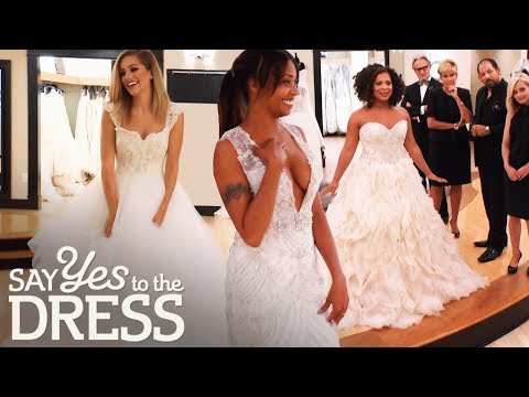 The Most Beautiful Lazaro Gowns! | Say Yes To The Dress Atlanta