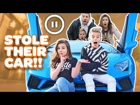 *STOLE A LAMBORGHINI* Pause Challenge with BOYFRIEND (THE ROYALTY FAMILY) | Piper Rockelle