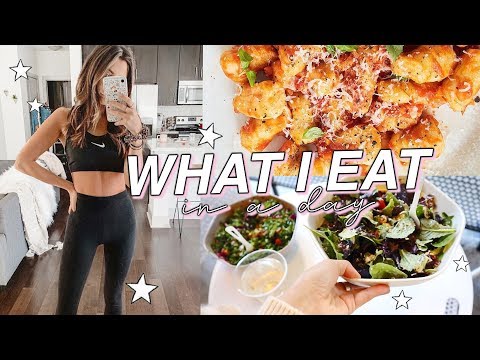 WHAT I EAT IN A DAY! How I Stay Healthy &amp; Fit!