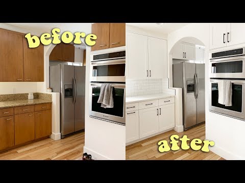 MY KITCHEN REMODEL!!! crazy before &amp; after!!!