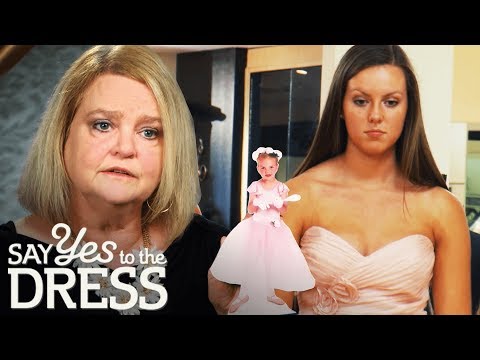 Emotional Mother Brings Figurine of Daughter to the Appointment | Say Yes To The Dress Bridesmaids