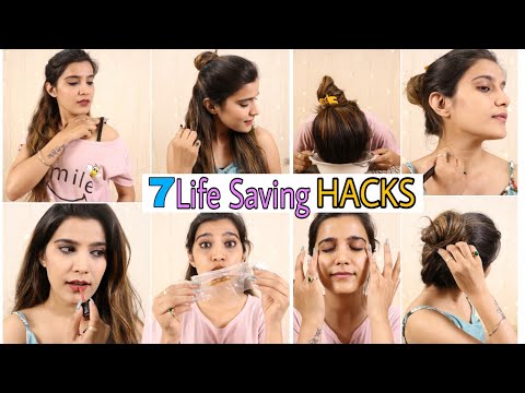 7 LIFE SAVING Hacks Everyone Should Know | Dark Lips, Hairstyle, Fashion, Skincare |Super Style Tips