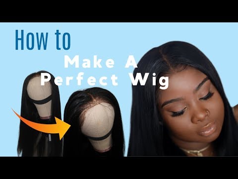 Very Detailed !! Making a WIG using 13x6 Lace Front &amp; Install | #klaiyihair