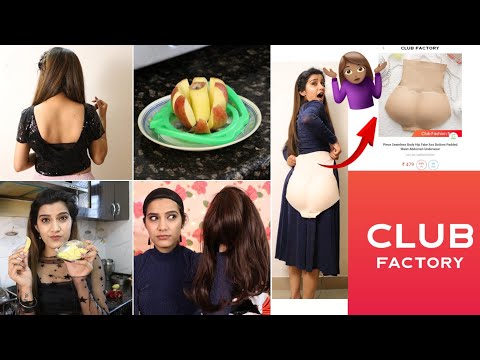 WTF!! Club Factory Haul | Weird Item Tested | Kitchen+Home+ Beauty | Super Style Tips