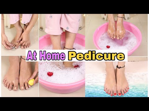 Tan Removal + Feet Whitening Pedicure At Home (Live Demo) Super Style Tips