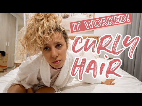 HOW TO GET CURLY HAIR AT HOME! I gave myself natural waves with NO heat *Easy &amp; Life Changing*