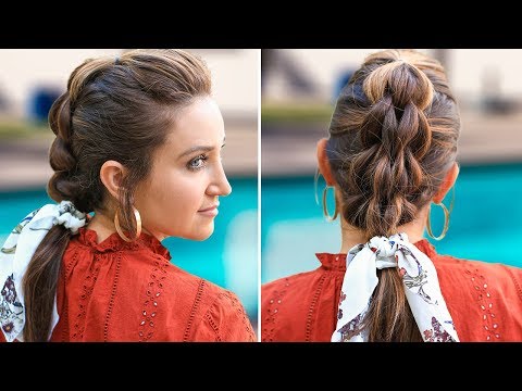 3-Strand Pull-Thru Braid | DIY Easy Hairstyles