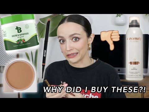 CRAP PRODUCTS IM THROWING AWAY + STUFF IVE USED UP