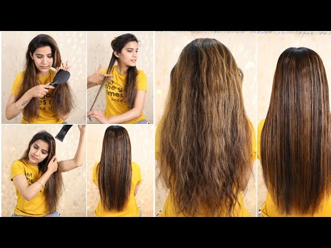 How To : Keratin Treatment At Home For Straight Smooth Shiny Hair | Super Style Tips
