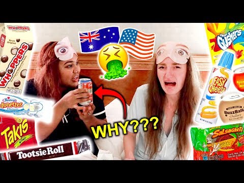I SPENT $200 ON SNACKS IN HAWAII 😬 AUSTRALIANS REACT TO AMERICAN FOOD