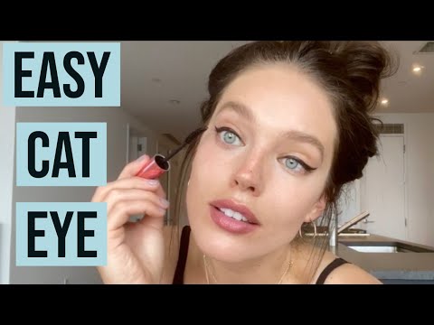 Cat Eye For Dummies Makeup Tutorial | Cat Eye For Beginners | How To Do The Perfect Cat Eye