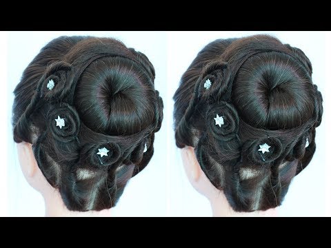new hairstyle for girls | easy hairstyles | party hairstyles | wedding hairstyles | bridal hairstyle