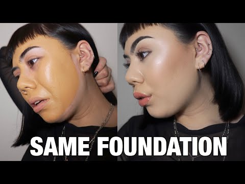 HOW TO MAKE ANY FOUNDATION MATCH YOUR SKIN | complexion tutorial | foundation tutorial