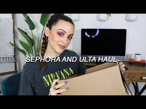 I BOUGHT A LOT OF MAKEUP ON SEPHORA + ULTA.... and wow!