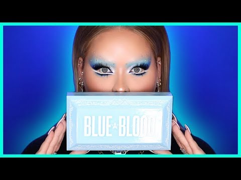 Trying The BLUE BLOOD Collection by Jeffree Star!