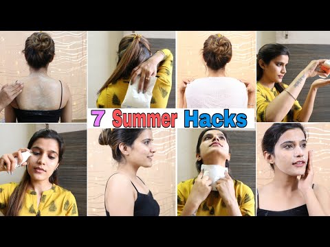 *SUMMER HACKS* Summer Body Care Hacks Every Girl Should Know |Suntan,Acne| Super Style Tips