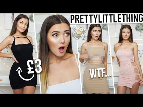I BOUGHT £5 PRETTY LITTLE THING DRESSES... PASS OR YAAAS!?