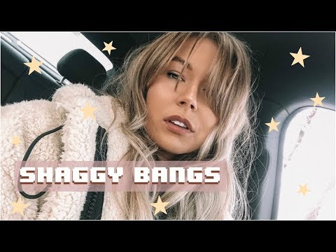 HOW TO STYLE SHAGGY BANGS!