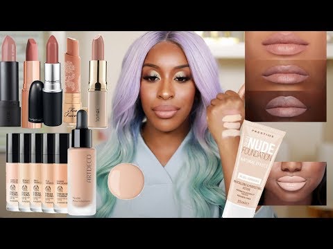 Trying NUDE Makeup...But What IS Nude?! | Jackie Aina