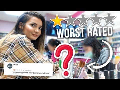 I WENT TO THE WORST RATED NAIL SALON IN MY CITY! SHOCKING RESULTS!