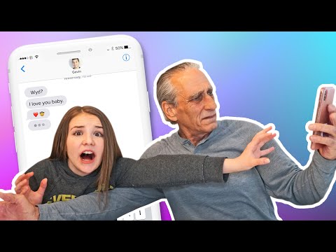 Grandpa REACTS to MY FUNNIEST Texts **CRUSH ASKED ME OUT**📱💞| Piper Rockelle