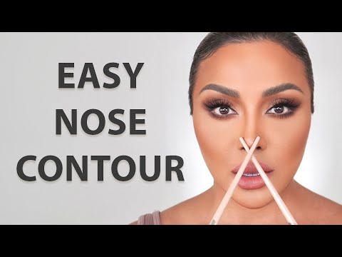 HOW TO CONTOUR YOUR NOSE FOR BEGINNERS | NINA UBHI