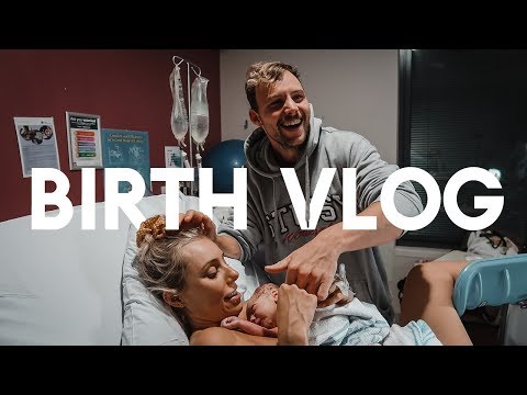 BIRTH VLOG! *Raw &amp; Real* Labour &amp; Delivery Of Our First Baby!