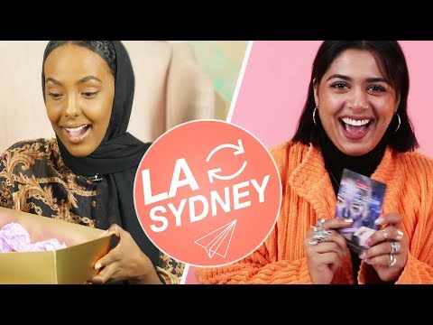 Strangers Swap Mystery Beauty Boxes • LA &amp; Sydney