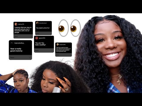 Kinky Curly Lace Wig Melt ! + Assumptions about Me ! | #Hiwigs